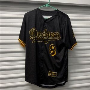 Black and Gold Dodgers Men's Shirt